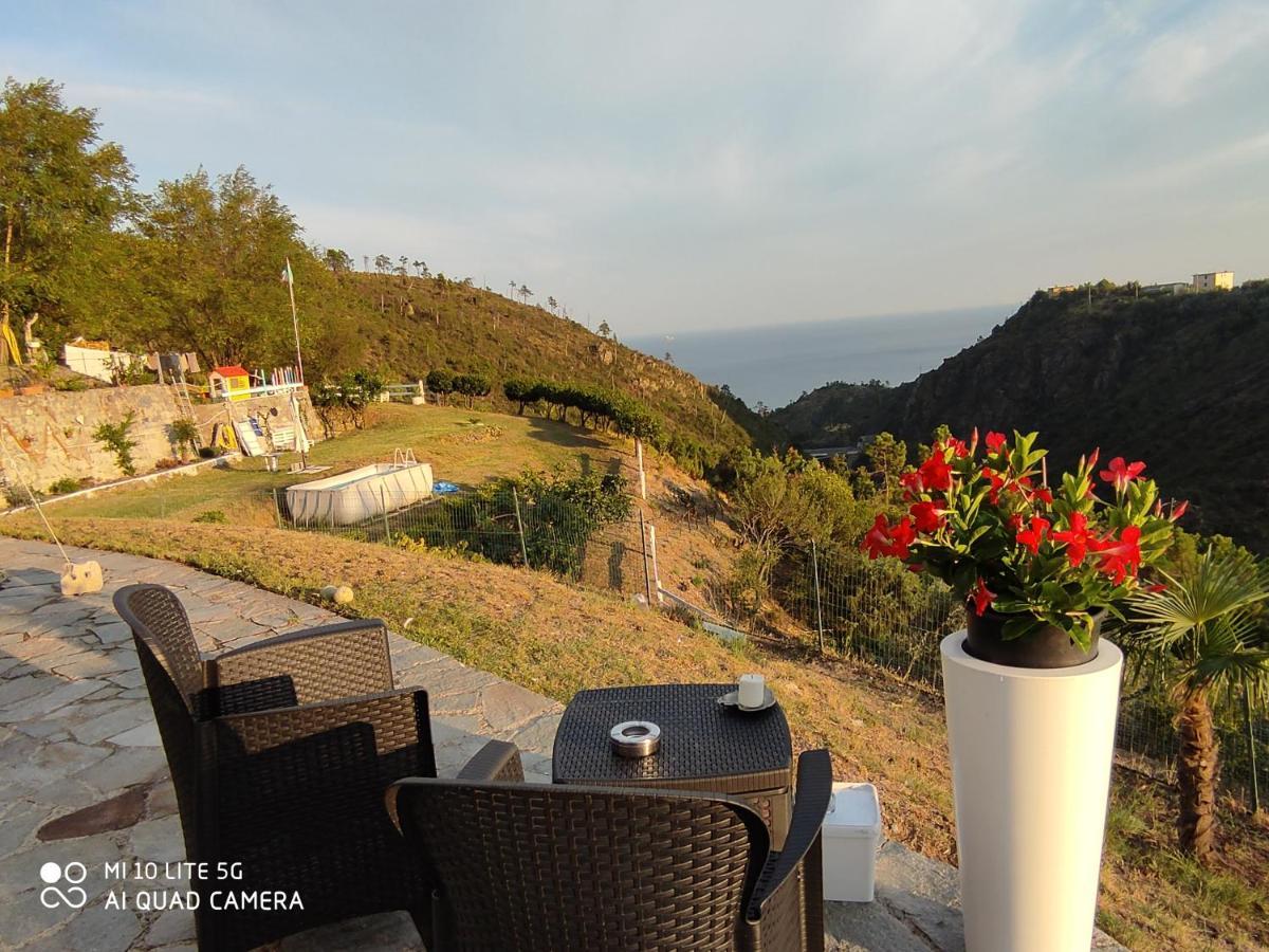 Agrifazenda Bed & Breakfast Cogoleto Bagian luar foto